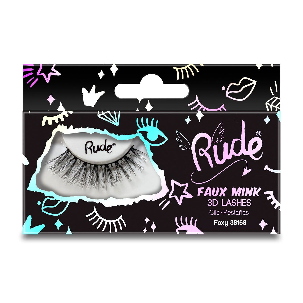 RUDE Essential Faux Mink 3D LashesD0102H2BR0A