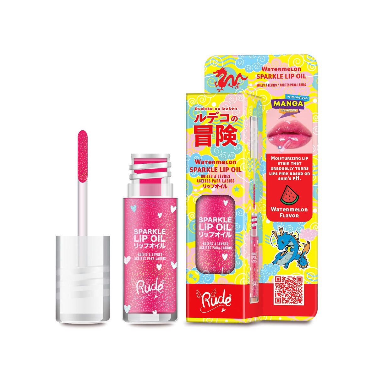 RUDE Manga Sparkle Lip OilD0102H2c8BY