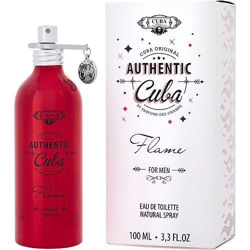 cUBA AUTHENTIc FLAME by cuba EDT SPRAY 33 OZD0102H5FXT2