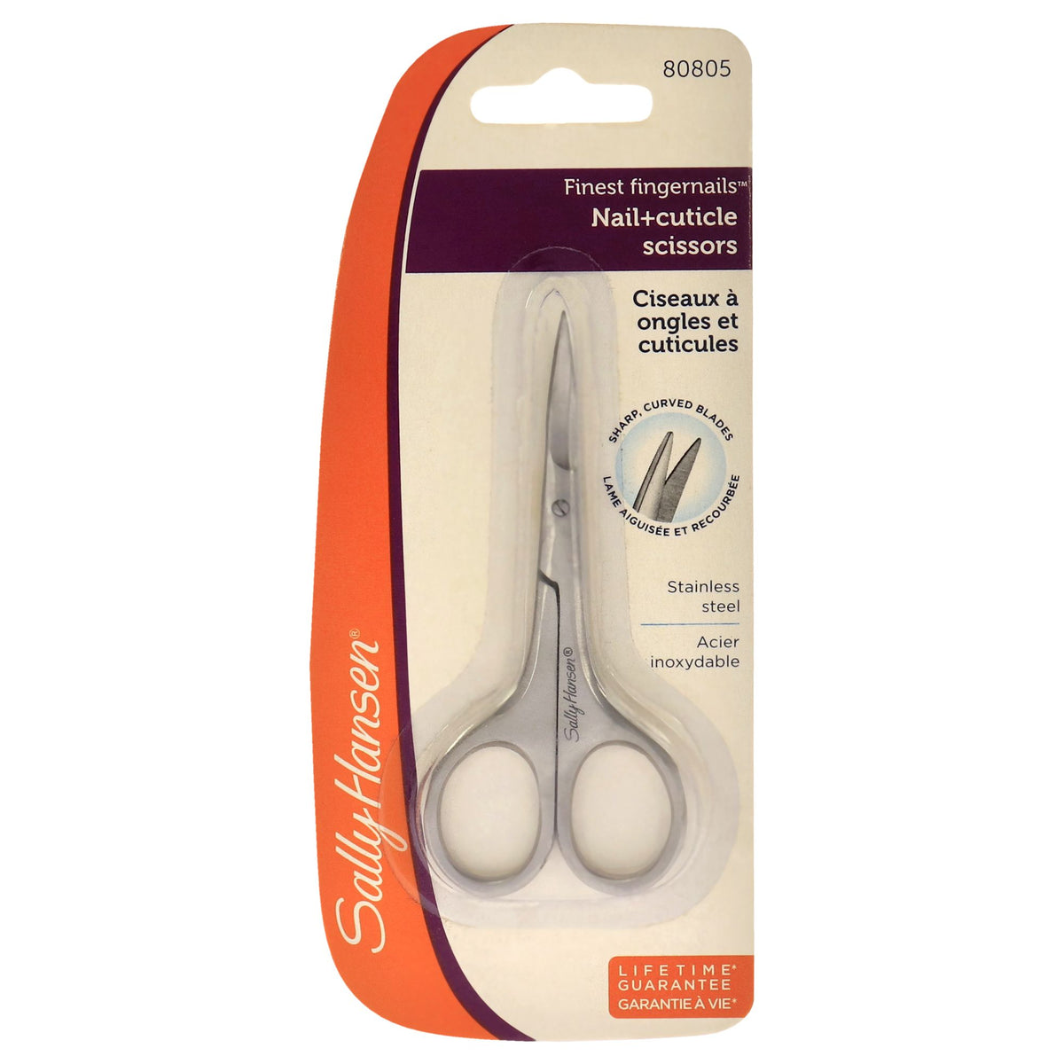 Nail Plus cuticle Scissors  80805 by Sally Hansen for Unisex  1 Pc ScissorD0102HgEKTg