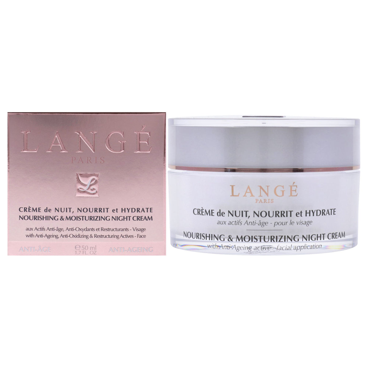 Nourishing and Moisturizing Night cream by Lange for Unisex  17 oz creamD0102HgRFYA