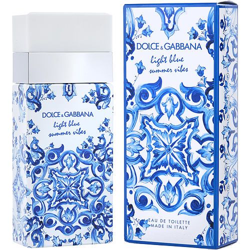 D  g LIgHT BLUE SUMMER VIBES by Dolce  gabbana EDT SPRAY 33 OZD0102HRXN36