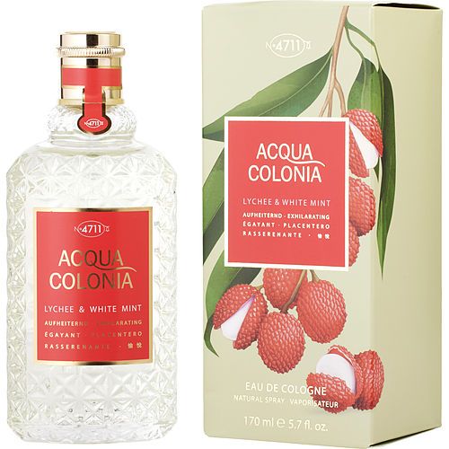 4711 ACQUA COLONIA by 4711 LYCHEE  WHITE MINT EAU DE COLOGNE SPRAY 57 OZD0102HXZFL8