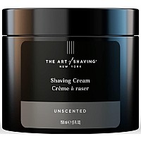 The Art of Shaving Unscented Shaving Cream for Men - Beard Care, Protects Against Irritation and Razor Burn, Clinically Tested for Sensitive Skin, 5 Fl Oz (Pack of 1)