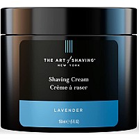 The Art of Shaving Lavender Shaving Cream for Men - Beard Care, Protects Against Irritation and Razor Burn, Clinically Tested for Sensitive Skin, 5 Fl Oz (Pack of 1)
