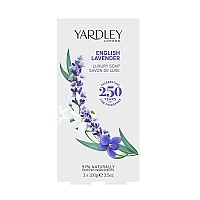 Yardley Of London Yardley English Lavender By Yardley Of London For Women. Luxury Soap Pack 3 X 3.5-Ounces
