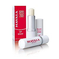 MAVALA Lip Balm Protect and Relieve Damaged Lips | Aloe Vera | Shea Butter | Sooth Lips | Botanical Complex | Vanilla Fragrance | 0.15 Ounce