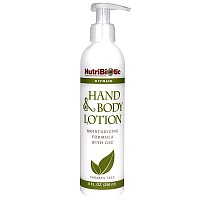 NutriBiotic - Hand & Body Lotion, Citrus, 8 Fl Oz | Biodegradable | Vegan | Gentle Moisturizing | No Dyes or Colorings | pH Balanced | with Citricidal Brand Grapefruit Seed Extract | No Parabens