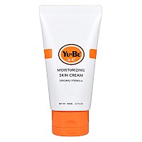 Yu-Be Moisturizing Skin Cream 2.7 Fl. Oz. I Deeply Hydrating Moisturizer for Extra Dry Skin on Face, Body & Hands - Moisturizing for Day & Night & After Hand Washing I Soothing Camphor Calms & Cools Irritated Skin I Safe for All Skin Types
