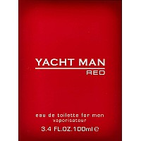 Yacht Man Red by Myrurgia Eau De Toilette Spray for Men, 3.40 Ounce