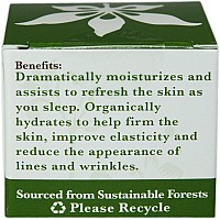 SanRe Organic Skinfood - Lavender Dream - 100% USDA Organic Lavender and Calendula Night Cream For Dry to Normal Skin