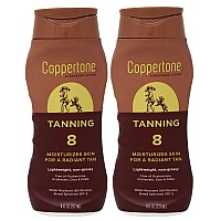 Coppertone Sunscreen Lotion, SPF 8 (8 fl oz) (Pack of 2)