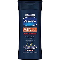 Vaseline Men Healing Moisture Hand and Body Lotion Extra Strength 10 oz