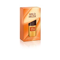 Wild Musk Eau de Cologne Spray, Vegan Formula, Perfume, Warm Spicy Scent, 1.0oz