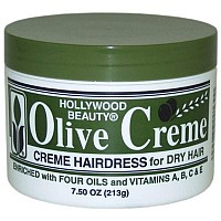 Hollywood Beauty Olive Cream Hairdress, 7.5 Ounce