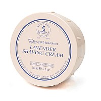 Taylor of Old Bond Street Lavender Shaving Cream Bowl, 5.3-Ounce 01003