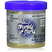 Worlds of Curls Curl Activator for Extra Dry Hair, 16 Ounce