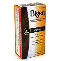 Bigen Powder Hair Color 45 Chocolate, 0.21 Ounce (Pack of 6)