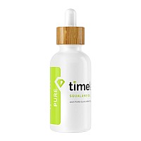 Timeless Skin Care Squalane Oil 100% Pure - 2 oz - Lightweight, Plant-Based Dry Oil - Improves Skin Elasticity & Radiance - Regulates Oil Production - All Skin Types, Including Acne-Prone Skin