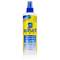 Sulfur8 Fresh Oil Sheen Moisturizing Spray, 12 Ounce
