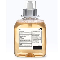 Gojo Luxury Foam Antibacterial Handwash, Fresh Fruit Fragrance, 1250 mL Foam Hand Soap Refill FMX-12 Push-Style Dispenser (Pack of 3) - 5162-03