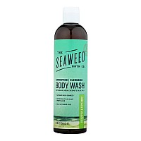 Seaweed Bath Co. Hydrate Body Wash, Eucalyptus Peppermint Scent, 12 Ounce, Sustainably Harvested Seaweed, Blue Green Algae, Kukui and Coconut Oils (Packaging May Vary)