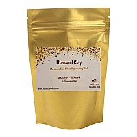 Rhassoul Clay - Ghassoul Clay 1 Lb - Moroccan Lava Clay - Detoxifying and Rejuvenating clay by SaaQin
