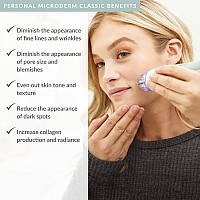 PMD Personal Microderm Classic - At-Home Microdermabrasion Machine with Kit for Face & Body - Exfoliating Crystals and Vacuum Suction for Fresh and Radiant Skin