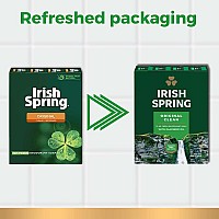Irish Spring Deodorant Soap Original 3.75 oz (6 Pack)