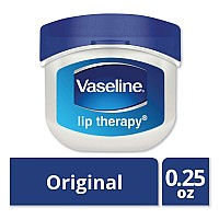 Vaseline Lip Therapy, Original 0.25 oz (Pack of 6)