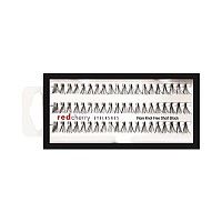 Red Cherry Knot Free Flare Short Individual Lashes, Black (Pack of 6)