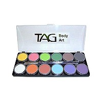 Tag Face Paint Palette 12 X 10g Face and Body Paint