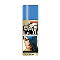 High Beams Intense Spray-On Hair Color -Headbanging Blue- 2.7 Oz - Add Temporary Color Highlight to Your Hair Instantly - Great for Streaking, Tipping or Frosting - Washes out Easily