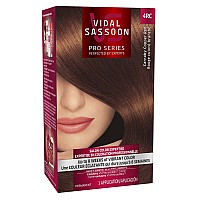 Vidal Sassoon Pro Series Hair Color, 4RC Dark Copper Red, 1 Kit