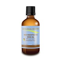 Botanical Beauty SEABUCKTHORN SEED OIL 100% Pure. Skin Care. 0.33 Fl.oz.- 10 ml.