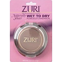 Zuri Naturally Sheer Wet To Dry Pressed Powder - Sahara Sunset