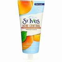 St. Ives Acne Control Medicated Apricot Scrub, 6 Oz (3 Pack)