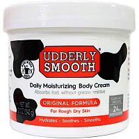 Udderly Smooth Body Cream Skin Moisturizer, 12 Ounce (Pack of 2)