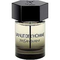 Yves Saint Laurent L'Homme La Nuit De Eau De Toilette Spray for Men, 6.7 Ounce