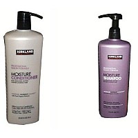 Kirkland Signature Professional Salon Formula Moisture Shampoo or Conditioner (33.8 Oz Each) (shampoo & Conditioner Set) By 1count