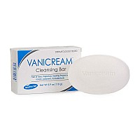 Vanicream Cleansing Bar For Sensitive Skin, Unscented 3.9 Ounce (Pack of 2)