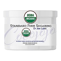 38 Oz Cocojojo USDA Certified Organic Sugaring Hair Removal Paste to Use with Hands NEW Formula with Argan and Teatree Oil - Honey Sugar Wax , Honey Sugaring Hair Removal 100% Natural Paste + How to Use Brochure