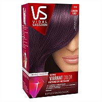 Vidal Sassoon Pro Series Permanent Hair Dye, 3VR Deel Velvet Violet Hair Color, Pack of 1