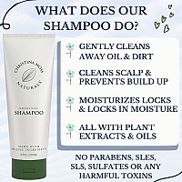 Hair Shampoo for Damaged Hair - Fragrance Free Moisturizing Shampoo with Organic Aloe, Coconut Oil & Rosemary - Mens & Womens Shampoo - Clarifying Shampoo Best for Curly, Fine, Thick, Dry or Oily Hair