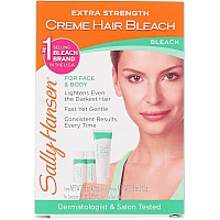 Sally Hansen Extra Strength Creme Hair Bleach For Face & Body, 1.5 Ounce (Pack of 3)