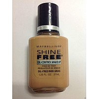 Maybelline Shine Free Oil-control Makeup Foundation (6 Medium Beige/Golden) 1.25 Fl Oz.