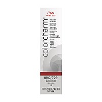 WELLA colorcharm Permanent Gel, Hair Color for Gray Coverage, 8RG Titan Red Blonde