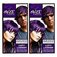 Splat Rebellious Colors Hair Coloring Kit - Lusty Lavender (Set of 2)
