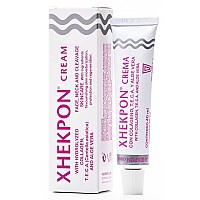 Xhekpon Cream for Face, Neck and Cleavage Skincare - Cream with Hydrolized Collagen and Aloe Vera / Anti-aing cream 40ML - Favours skin moisturization, protection and regeneration.