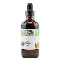 Organic Moringa Oil, Cold Pressed, Extra Virgin, 100% Pure, Food Grade